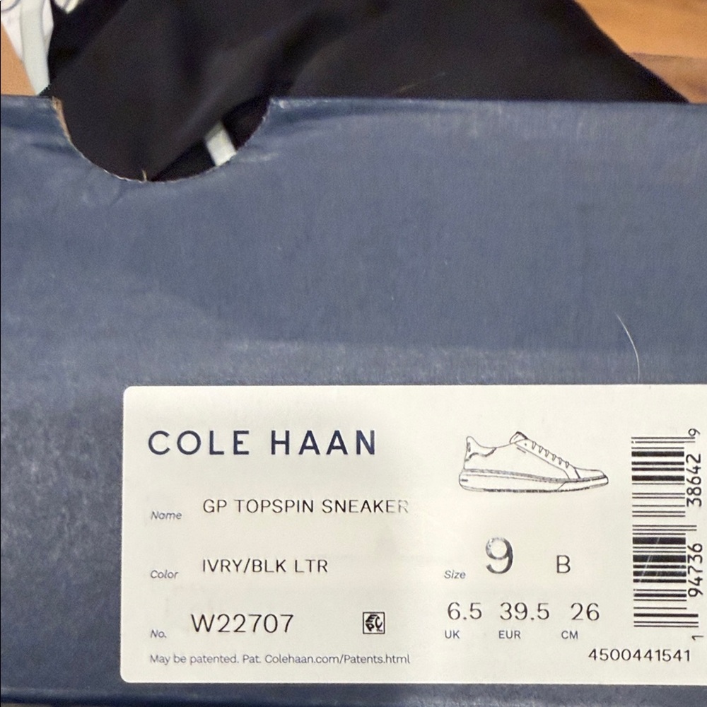 Cole Haan Women’s White and Tan Sneakers - Picture 5 of 6